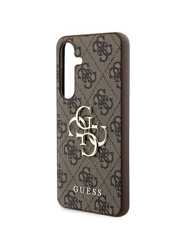 GUESS futerał do SAMSUNG A55 GUHCSA554GMGBR (PU Big 4G Metal Logo) brązowy