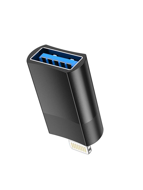 Adapter OTG USB A do Lightning Hoco UA17 czarny