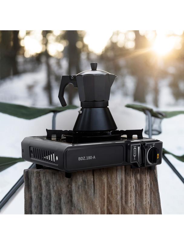 Turystyczna kuchenka gazowa BDZ.180-A czarna