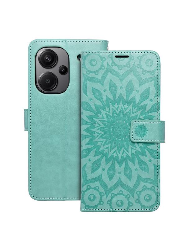 Kabura MEZZO Book do XIAOMI Redmi Note 13 Pro Plus 5G mandala zielony