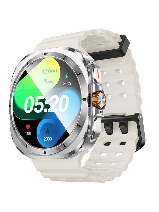 Smartwatch Hoco 1,5" TFT GPS z funkcją rozmowy Y29 srebrny