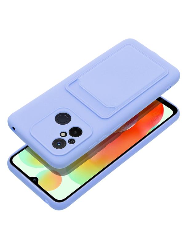 Futerał CARD CASE do XIAOMI Redmi 12C fioletowy