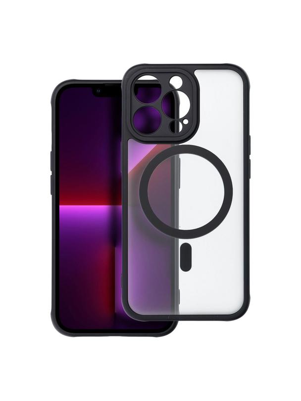 Futerał FULL MATTE MAG COVER kompatybilny z MagSafe do IPHONE 13 Pro czarny