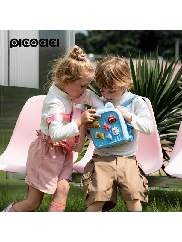 PICOCICI Mały plecak dla dzieci podróżny K32 niebieski