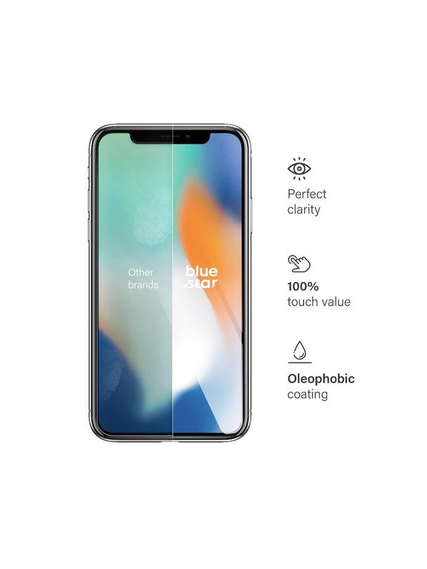 Szkło hartowane do iPhone X / XS / 11 PRO Blue Star