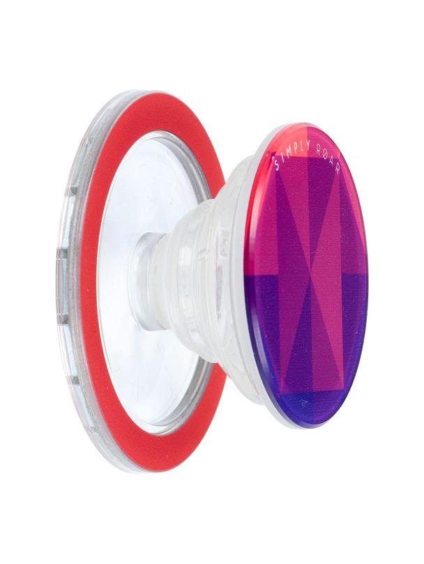 ROAR ACRYLIC POP TOK kompatybilny z MagSafe Fiolet / Czerwony