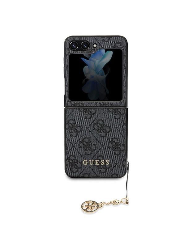 GUESS futerał do SAMSUNG Z Flip 5 GUHCZF5GF4GGR (4G Charm) szary