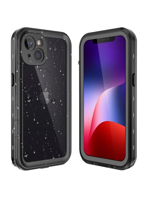 Futerał wodoodporny SHELLBOX DOT do IPHONE 13 czarny