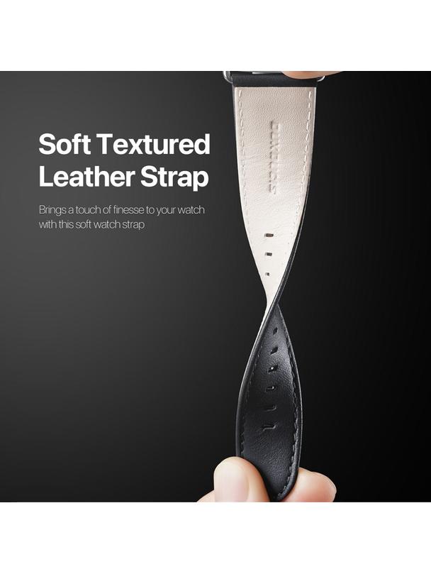 DUX DUCIS pasek YS skórzany do Apple Watch 38 / 40 / 41 mm niebieski