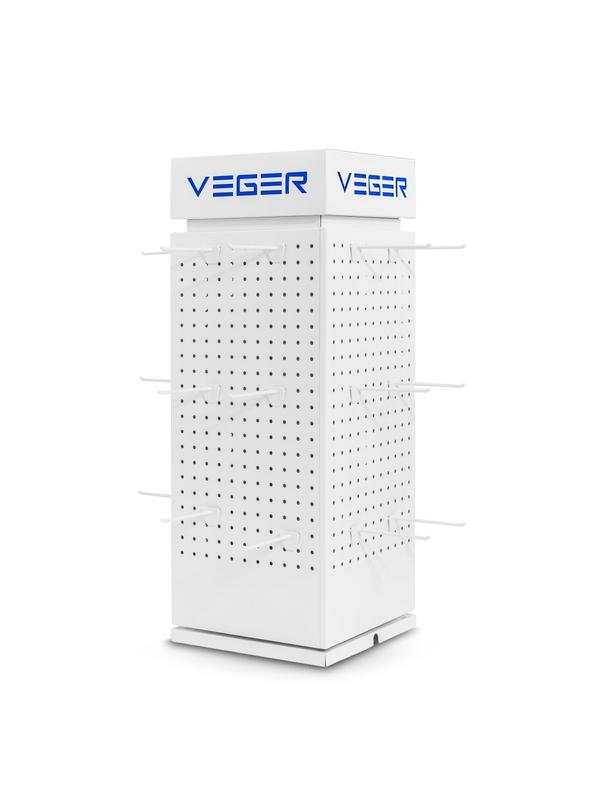 Stand VEGER 4 stronny biały