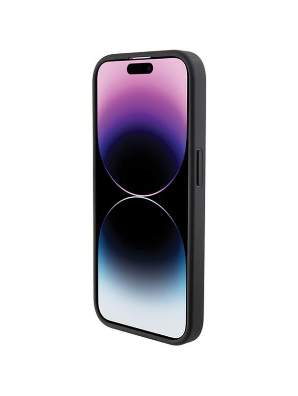 KARL LAGERFELD futerał do IPHONE 15 Pro Max KLHCP15XPQKPMK (Quilted Pattern) czarny