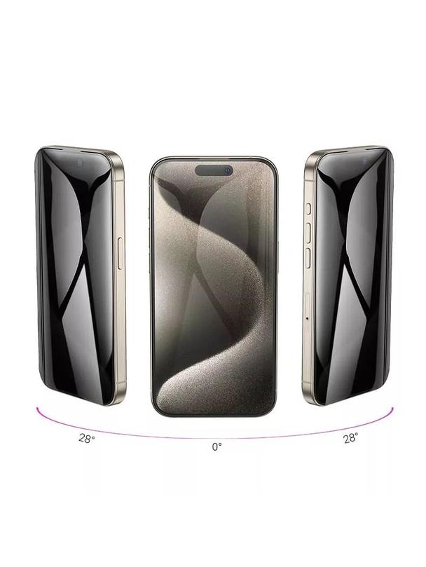 Szkło hartowane do iPhone 15 360-degree privacy Hoco