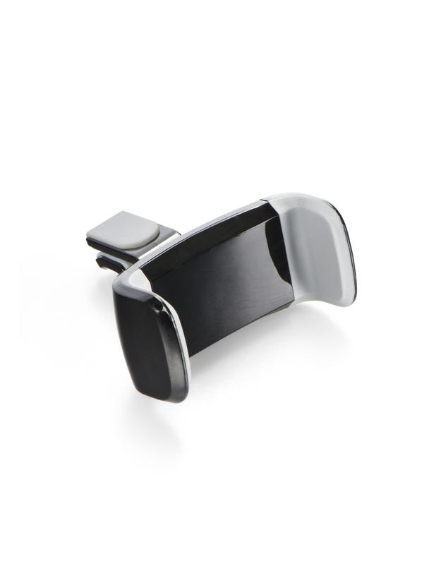 Uchwyt samochodowy do kratki 360 SILK czarno szary