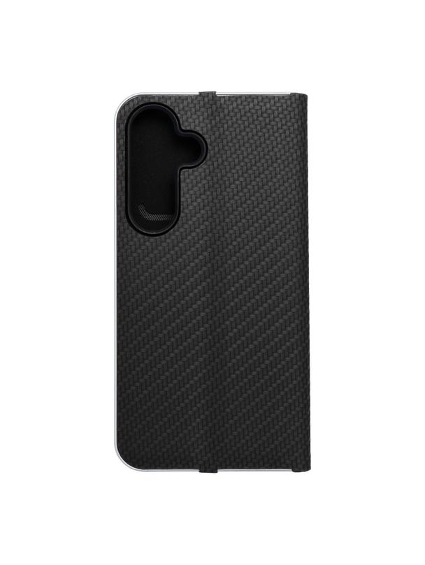 Kabura LUNA Book Carbon do SAMSUNG S25 Plus czarny