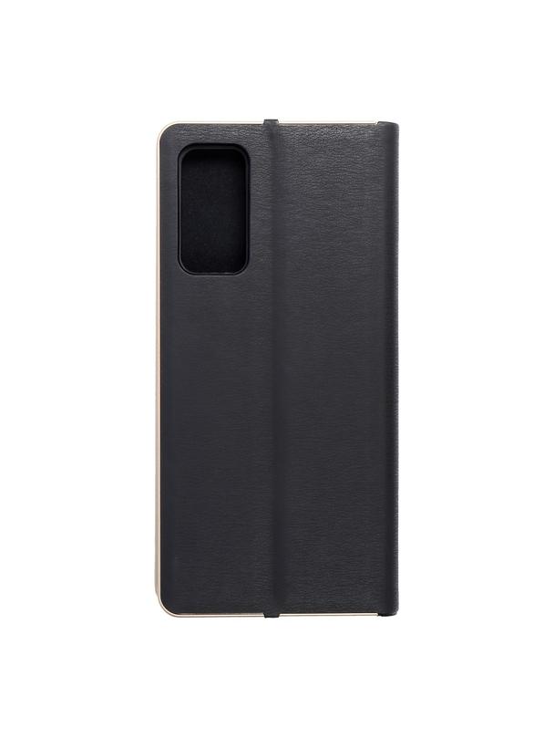 Kabura LUNA Book Gold do SAMSUNG S20 FE / S20 FE 5G czarny
