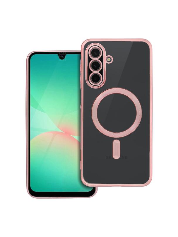 Futerał ELECTRO MAG COVER kompatybilny z MagSafe do SAMSUNG A26 złoty róż