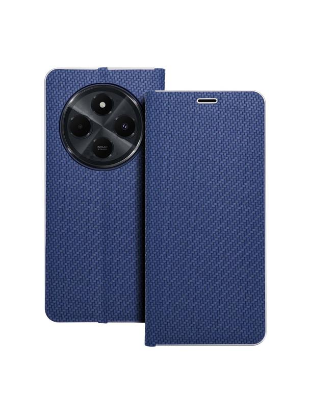 Kabura LUNA Book Carbon do XIAOMI Redmi 14C niebieski