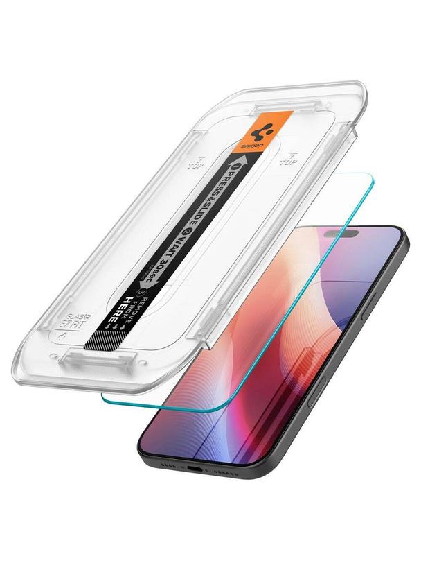 SPIGEN szkło hartowane GLAS.TR ”EZ FIT” do IPHONE 16 Pro Max clear