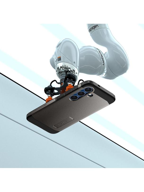 SPIGEN futerał TOUGH ARMOR kompatybilny z MagSafe do SAMSUNG S25 Plus gunmetal
