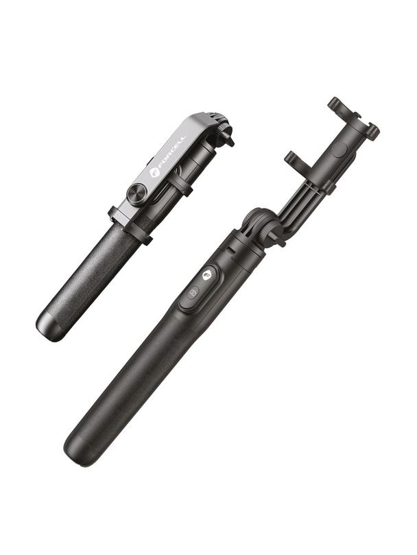 Selfie stick Forcell F-Grip S150XL tripod z pilotem bezprzewodowym czarny 0INT
