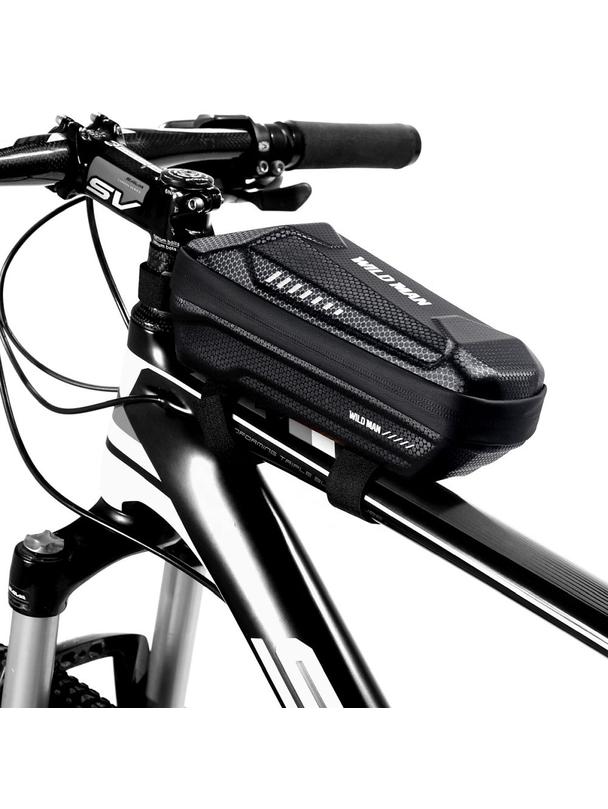 WILDMAN sakwa rowerowa na ramę na zamek 1L ES5 czarna