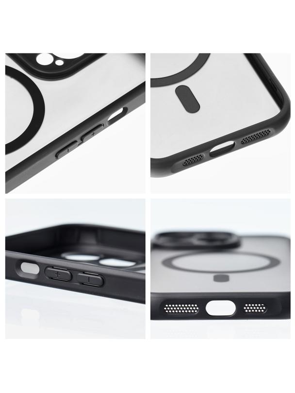 Futerał FULL MATTE MAG COVER kompatybilny z MagSafe do XIAOMI REDMI 14c czarny