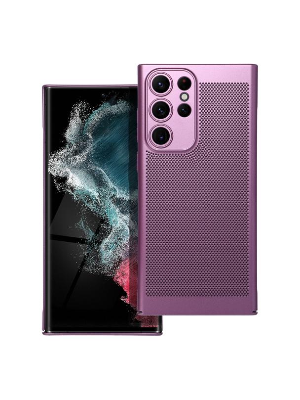 Futerał BREEZY do SAMSUNG S22 Ultra fioletowy