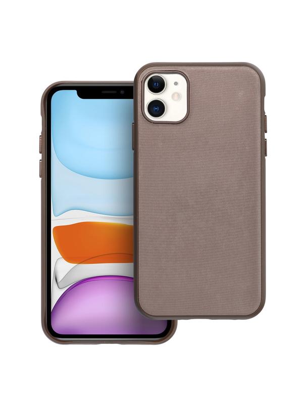 Futerał WOVEN MAG COVER kompatybilny z MagSafe do IPHONE 11 jasny brązowy