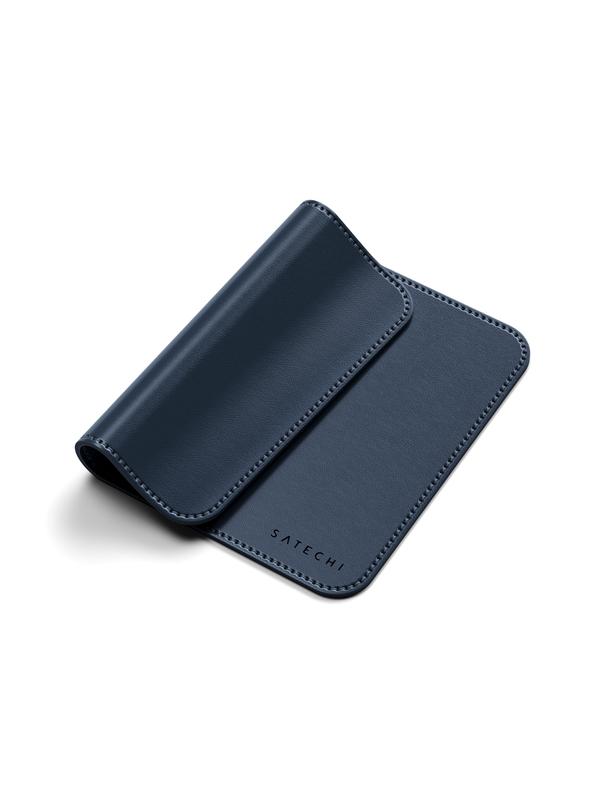 SATECHI podkładka pod mysz ze skóry wegańskiej ST-LMPB niebieska