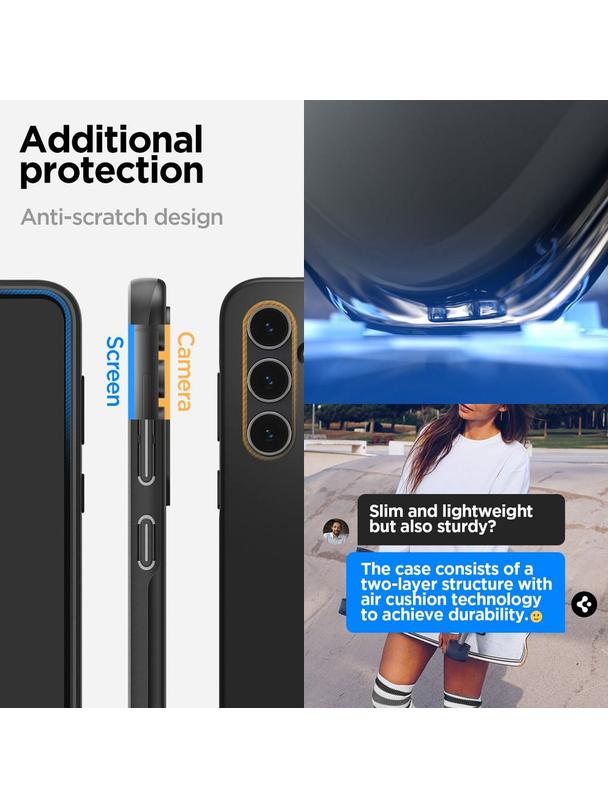 SPIGEN futerał THIN FIT do SAMSUNG S23 FE black