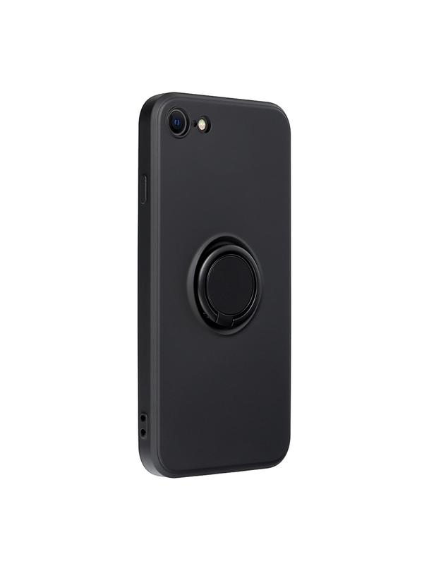 Futerał SILICONE RING do IPHONE 7 / 8 / SE 2020 / SE 2022 czarny