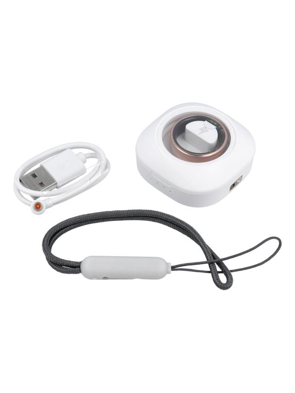 Smart Ring R11M- inteligentny pierścień ze stali ze stacją ładującą rozmiar 9 (18,9mm) złoty