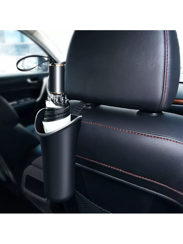 Zawieszany pojemnik na parasol do samochodu czarny