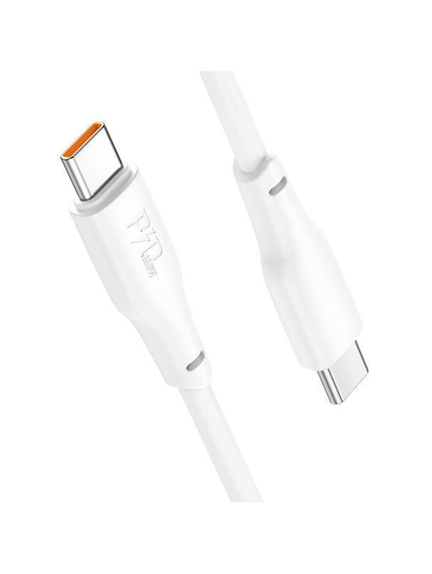 Kabel USB C do USB C Hoco 3A 100W 2 m X93 biały