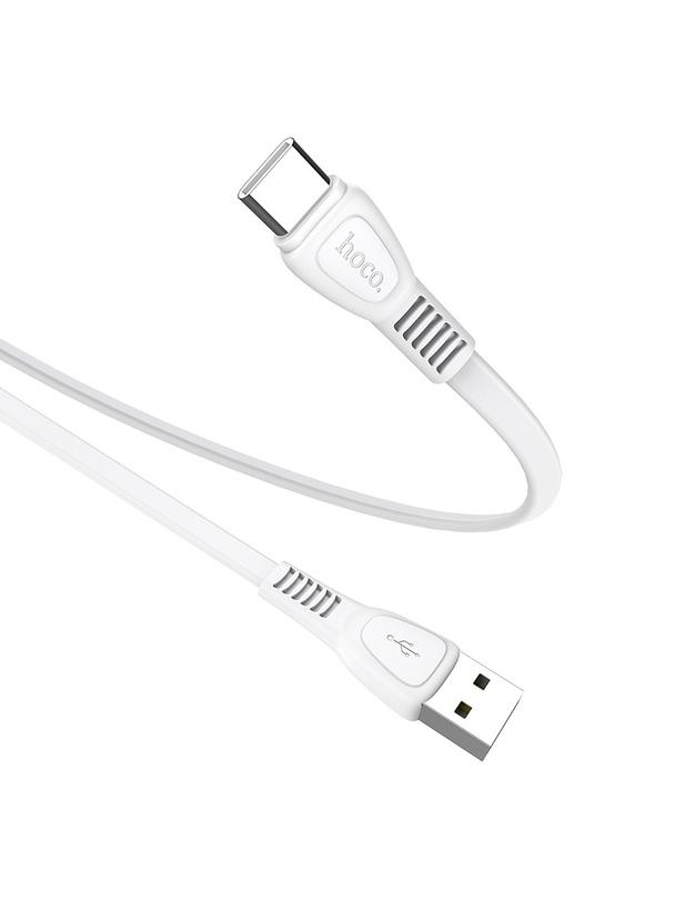 Kabel USB A do USB C Hoco 2,4A 1 m X40 biały