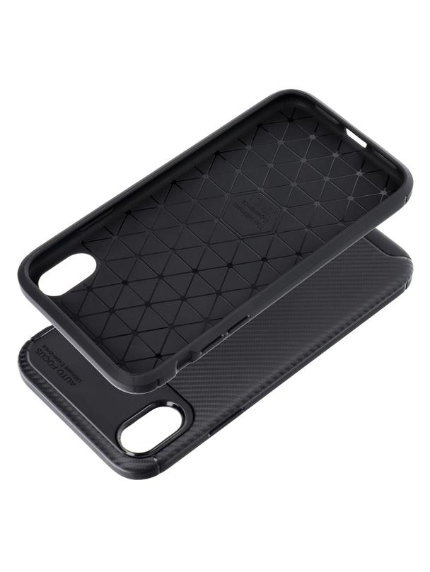 Futerał CARBON PREMIUM do IPHONE XR czarny