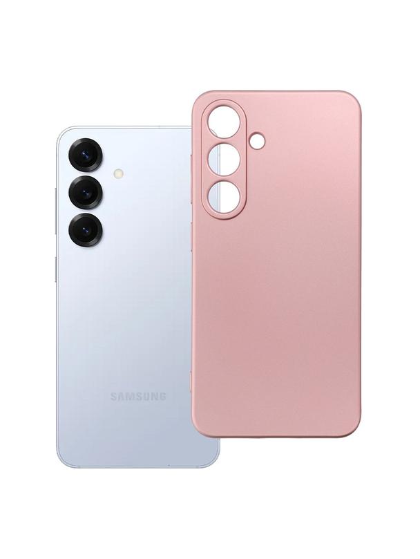 Futerał METALLIC do SAMSUNG S25 różowy