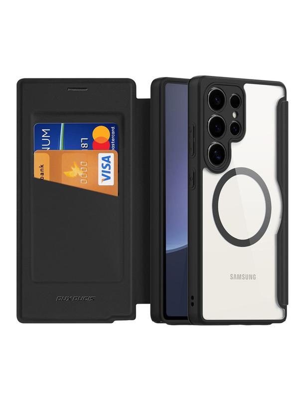 DUX DUCIS kabura SKIN X PRO kompatybilna z MagSafe do SAMSUNG S25 Ultra czarna
