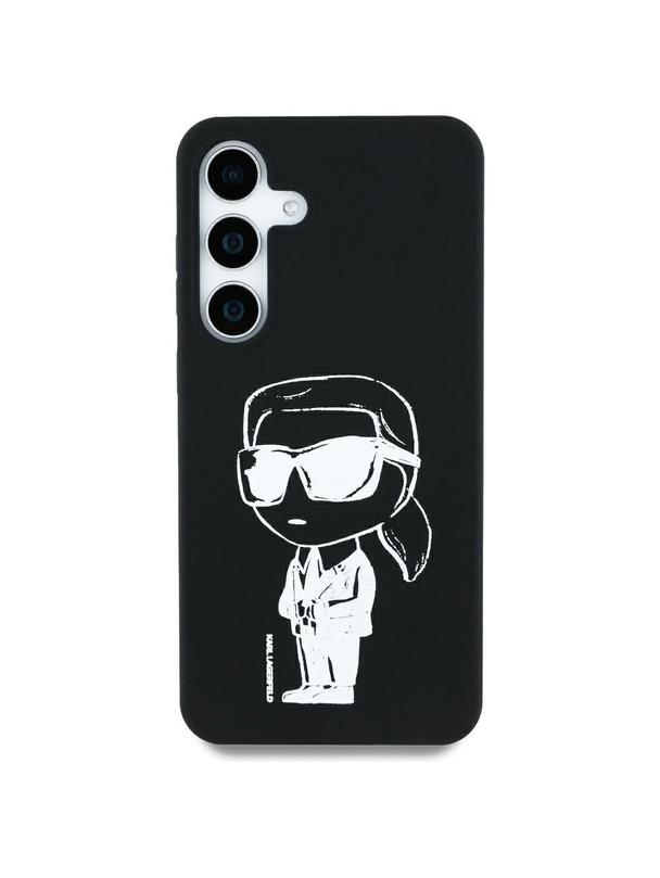 KARL LAGERFELD futerał do SAMSUNG S25 KLHMS25SPNYKGRTK (Magnetic Silicone Graffiti Ikonik) czarny