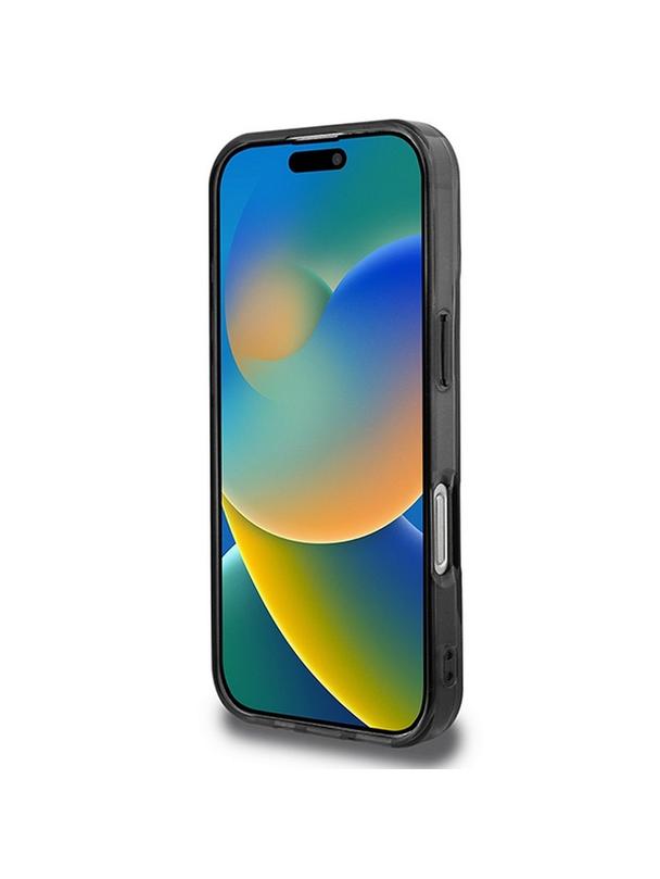 BMW futerał do IPHONE 16 Pro BMHCP16L23HTRAK (Motorsport IML Random Stripes) black