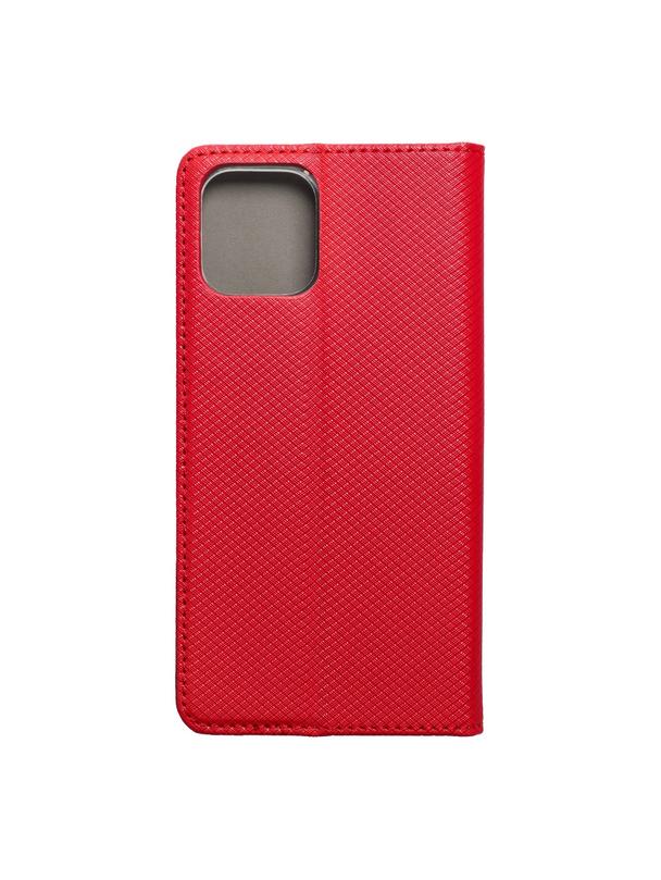 Kabura SMART CASE Book do IPHONE 12 / 12 Pro  czerwony
