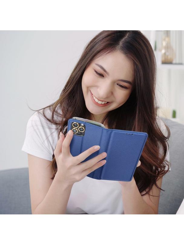 Kabura SMART CASE Book do SAMSUNG M35 granatowy