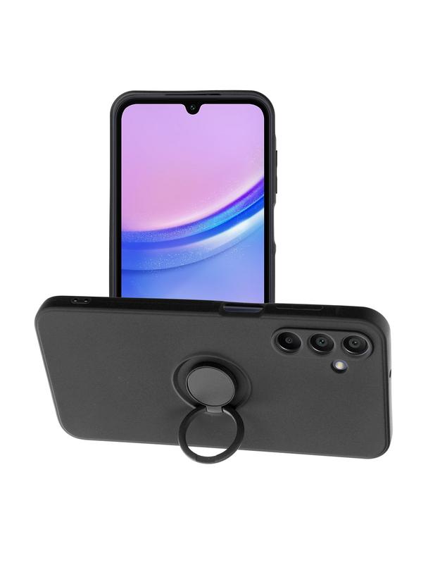 Futerał SILICONE RING do SAMSUNG A15 5G / A15 4G czarny