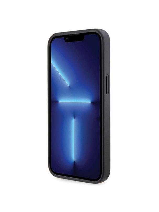 GUESS futerał do IPHONE 13 Pro Max GUHCP13XP4TDSCPK (Metal Logo Starss Crossbody) czarny