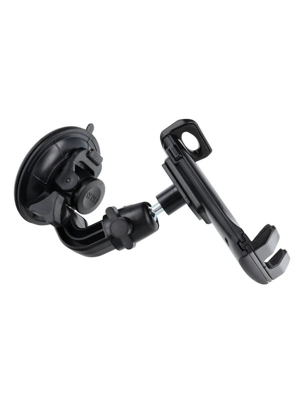 Uchwyt samochodowy do szyby / deski / zagłówek (tablet 7" - 10") czarny