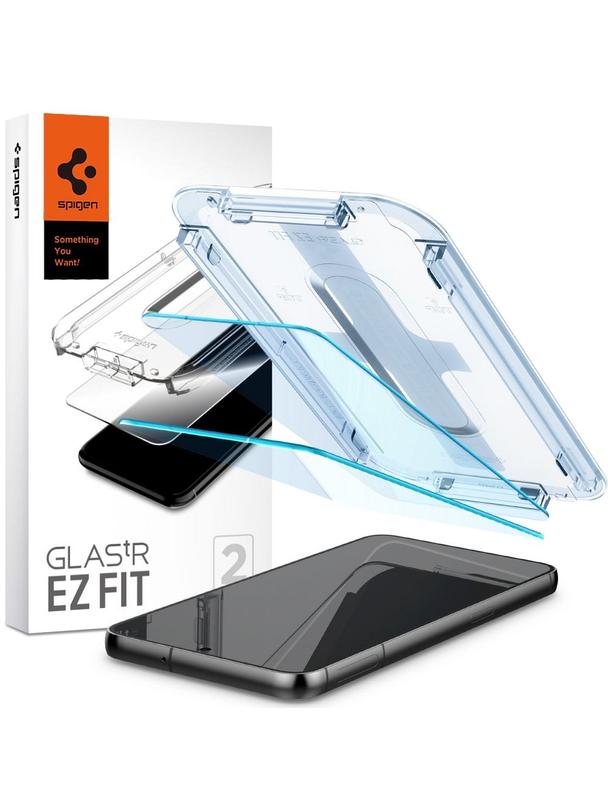 SPIGEN szkło hartowane GLAS.TR"EZ FIT" 2-pack do SAMSUNG S23 transparent