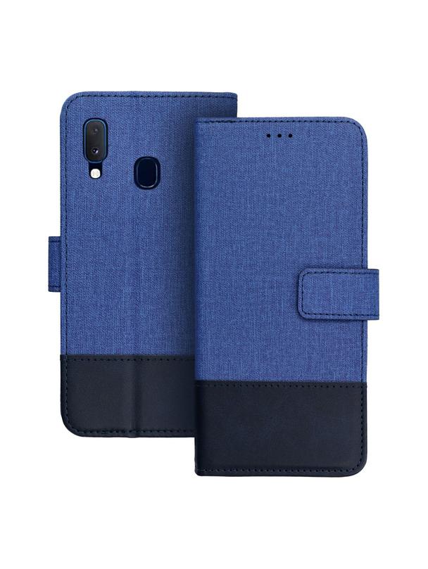 Kabura GOMMA Book do SAMSUNG A20e niebieski