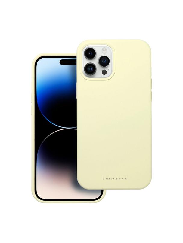 ROAR futerał CLOUD SKIN do IPHONE 12 Pro Max Jasnożółty
