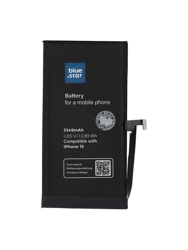 Bateria do iPhone 15 3349 mAh Blue Star HQ