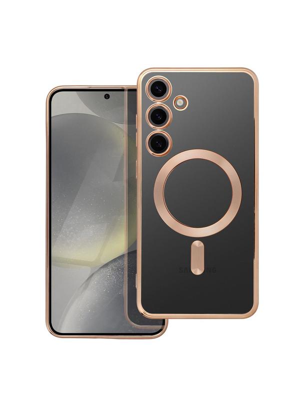 Futerał ELECTRO MAG COVER kompatybilny z MagSafe do SAMSUNG S24 Plus złoty